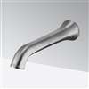 Fontana Commercial Brushed Nickel Wall Mount Touchless Commercial Automatic Sensor Faucet